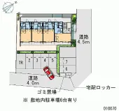 ★手数料０円★川崎市宮前区東有馬１丁目　月極駐車場（LP）